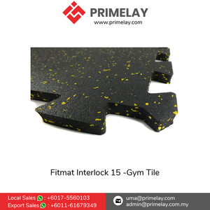 Fitmat-Baldosas de enclavamiento para suelo de gimnasio, 15 baldosas de gimnasio a precio asequible - Product Image 4