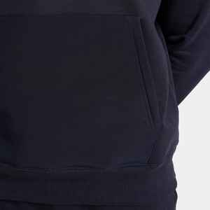 Sudaderas con capucha de lana personalizadas de alta calidad para hombre con diseño empalmado bordado temporada de invierno suministro al por mayor Pakistán - Product Image 3