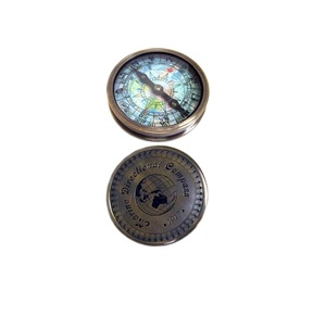 Boussole de poche en laiton taille 2.5 "boussole de poche Royal Navy accessoires nautiques boussoles à vendre fabriqué en Inde - Product Image 5