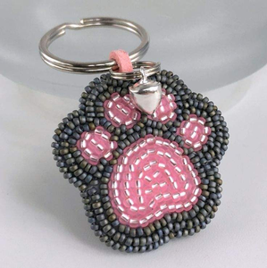 Lujo personalizado hecho a mano de alta calidad cuentas de semillas bordado bolsa encantos con cuentas regalos de boda con técnica tejida por glowin fashion - Product Image 3
