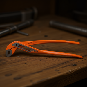 Pinze a Cerniera Chiusa Regolabili Verniciate Arancioni Poligrip - Product Image 3