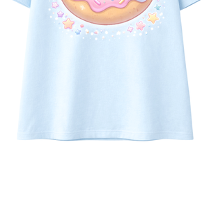 T-shirts pour enfants 100% coton doux à manches courtes respirants décontractés pour garçons et filles 100% légers et confortables - Product Image 4