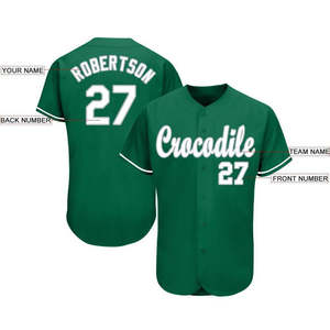 Camiseta de béisbol transpirable personalizada, proveedor al por mayor, ropa deportiva auténtica cosida duradera de secado rápido para liga profesional - Product Image 2
