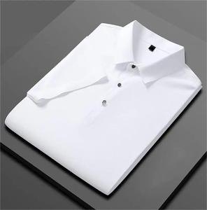 Polo d'affaires d'été pour hommes taille personnalisée séchage rapide élégant respirant haute qualité grande taille design décontracté court longueur - Product Image 6