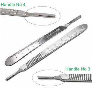 Professional Manual Stainless Steel Safety Surgical <b>Scalpel</b> <b>Blades</b> Retractable Foldable CE Certified Hospital Use SurgiRight - Product Image 5