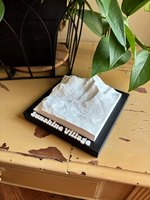 Modèle de montagne imprimé en 3D personnalisé - Art mural topographique personnalisé/Couleurs disponibles | |   Production et expédition rapides