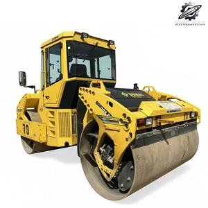 Used BOMAG BW203 Road <b>Roller</b> 13Ton Working Weight Double Drum Vibratory Compactor Original German <b>Large</b> Construction Compactor - Product Image 1