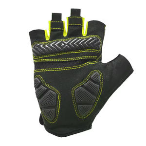 Vente en gros de gants de cyclisme demi-doigts personnalisés antidérapants gants de protection des mains de sécurité en cuir pour le sport et la salle de sport - Product Image 5