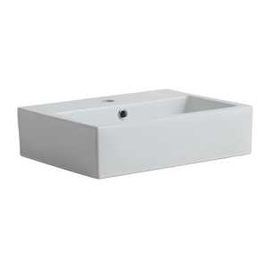 Lavabo rectangulaire à poser sur comptoir - Product Image 6
