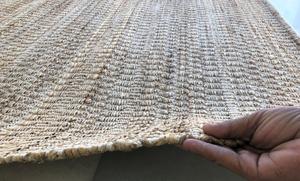 Alfombra de puerta antideslizante de algodón de yute Reversible de fabricante indio, Alfombra tejida plana a rayas moderna, lavable hecha a mano para uso en el hogar y el Hotel - Product Image 2