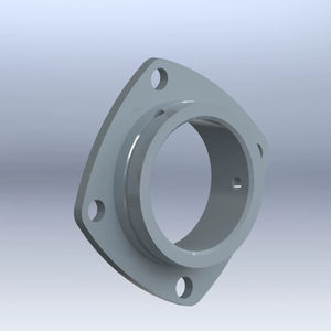 Support de roulement à bride, bride de montage couramment utilisée pour localiser et soutenir un roulement ou un passage d'arbre - Product Image 1