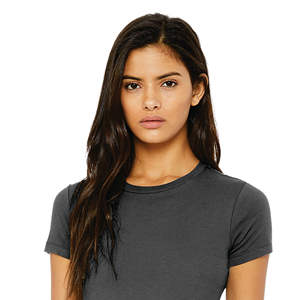 T-Shirt Slim pour femmes, 100% Airlume, en coton peigné avec anneau, 32, simple, 4.2 oz - Product Image 4