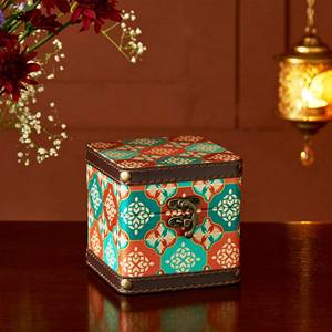 Oxley imprimé bois d'ingénierie stockage boîte-cadeau vente chaude cadeaux et artisanat boîtes en bois signes muraux fabriqués en inde - Product Image 1