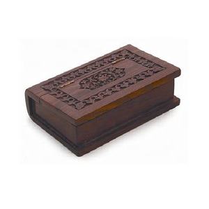 Boîte à bijoux de coffre au trésor de haute qualité avec serrure Vintage fait à la main en bois artisanat article cadeau Top produit en bois maison boîtes décoratives - Product Image 3