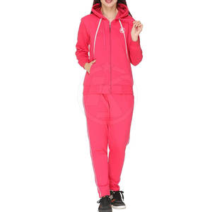 Conjunto Deportivo de Poliéster/Algodón para Mujer, Diseño Moderno, con Capucha, Lavado Ácido, Casual, Ligero, de Secado Rápido y Transpirable, Precio al por Mayor - Product Image 1