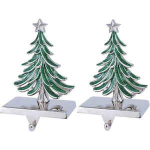 Silverware Metal <b>Christmas</b> Stocking Holder Xmas Tree Decorative Stock Hanger Holder for Home Hotel Restaurant Decor Accessories - Product Image 4