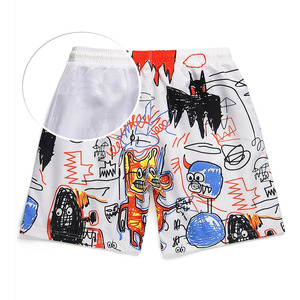 Pantalones cortos de baloncesto clásicos 2023 con bolsillos con cremallera, ropa de calle informal profesional, pantalones cortos de baloncesto transpirables para hombre de temporada de verano - Product Image 4