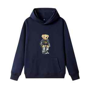 Sweat à capuche en polaire personnalisé de haute qualité pour Ralph Laure, pull à capuche respirant avec impression par transfert thermique - Product Image 2