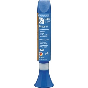 Stylo jaune haute viscosité 50 ml pour mastic de filetage de tuyaux à résistance moyenne WhiteONLOCK an 305-77 – Haute visibilité - Product Image 1