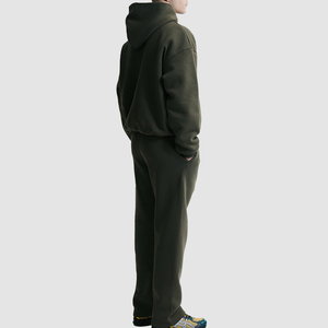 Custom Heavyweight Pullover Hoodie Men Tracksuits High Quality Polyester Cotton Vintage Baggy <b>Sweatpants</b> Hoodie <b>Set</b> Vintage - Product Image 2