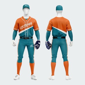 2026 New Design High Quality Adult <b>Baseball</b> Uniforms <b>Set</b> Custom Size with Printed Front Latest Style in Solid Color Breathable - Product Image 4