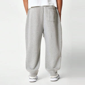 Pantalon de survêtement décontracté en molleton pour homme, taille mi-haute, coupe ample, avec cordon de serrage et poches, style Hip Hop, léger - Product Image 6