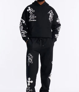 Fabricant de sweats à capuche à fermeture éclair intégrale, sweats à capuche épais surdimensionnés avec fermeture éclair, prix d'usine pour sweats à capuche, sweats à capuche personnalisés 500 g/m² - Product Image 6