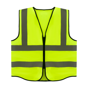 Chaleco DE SEGURIDAD reflectante con logotipo personalizado al por mayor de alta visibilidad Chaleco de seguridad de construcción impermeable con diseño reflector - Product Image 3