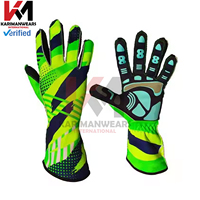 Guantes de Carreras de Karts Personalizados de Primera Calidad, Guantes de Conducción para Exteriores de Venta Caliente para Karting, Deportes de Motor, Duraderos y Transpirables