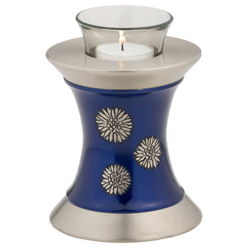 Luminaria Majestic Brown Aura Tealight Urn For Ashes by Asia Top Listed Supplier Funeral Supplies