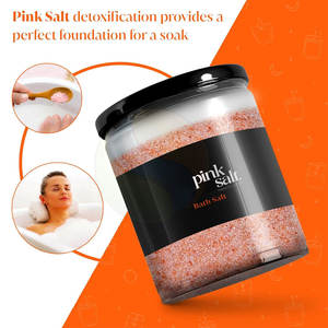 Sel de Bain Himalayen Biologique Pur à 100% de Haute Qualité Fait à la Main avec un Toucher Réel Logo Personnalisé SIAN ENTERPRISES Fabriqué au Pakistan - Product Image 3