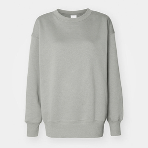 Sweat-shirt pour femme à épaules tombantes de haute qualité en gros 2025, sweat-shirt oversize pour femme, sweat-shirt en coton à manches longues pour le printemps - Product Image 4