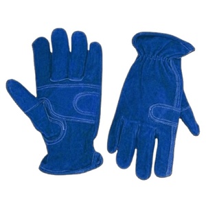 ถุงมือทำงานหนังวัวแท้เสริมความแข็งแรง ดีไซน์ใหม่ นุ่มสบาย ป้องกันมือสำหรับงานอุตสาหกรรม ก่อสร้าง และทำสวน - Product Image 6