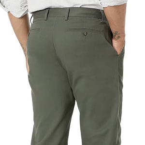 กางเกงทำงานผ้าสเตรชสีดำ สวมใส่สบาย แห้งเร็ว สไตล์ลำลอง ขายส่งจากโรงงานโดยตรง รับทำโลโก้ตามสั่ง - Product Image 1