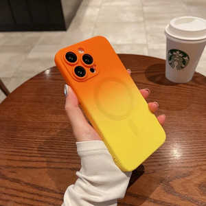 Custodia per iPhone 14 Plus e 13 Pro Max, Elegante con Motivo Sfumato, in Materiale TPU, Multicolore, Confezione Regalo - Product Image 2