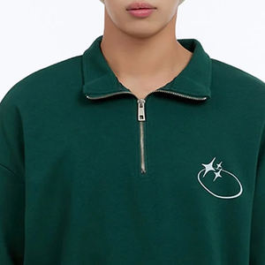 Sudadera con Cuello Alto para Hombre a Precio Económico para Compradores al por Mayor / Material Suave de Alta Calidad Informal al por Mayor con Diseño de Logotipo Personalizado - Product Image 2