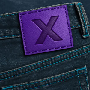 Rawhide laserable mô hình vuông PU tấm da cạnh cắt với màu xám ủng hộ chất kết dính cho túi các bản vá lỗi - Product Image 5