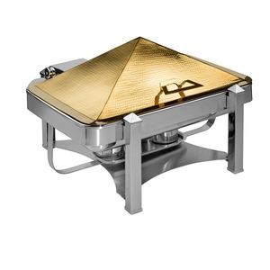 Dîner en acier inoxydable au design moderne service de traiteur buffet équipement alimentaire chauffe-plats contenant des aliments chauffe-plats - Product Image 6