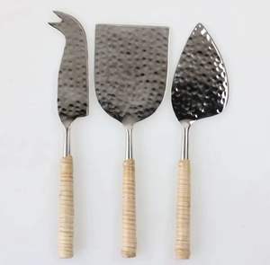 Ensemble de fromage en acier inoxydable de qualité supérieure, personnalisé pour la vaisselle, la décoration de la maison, le beurre, la pizza, la coupe, les couverts - Product Image 2