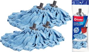 O-Cedar Microfiber Cloth Mop Refill (Pack of 4) - Product Image 2