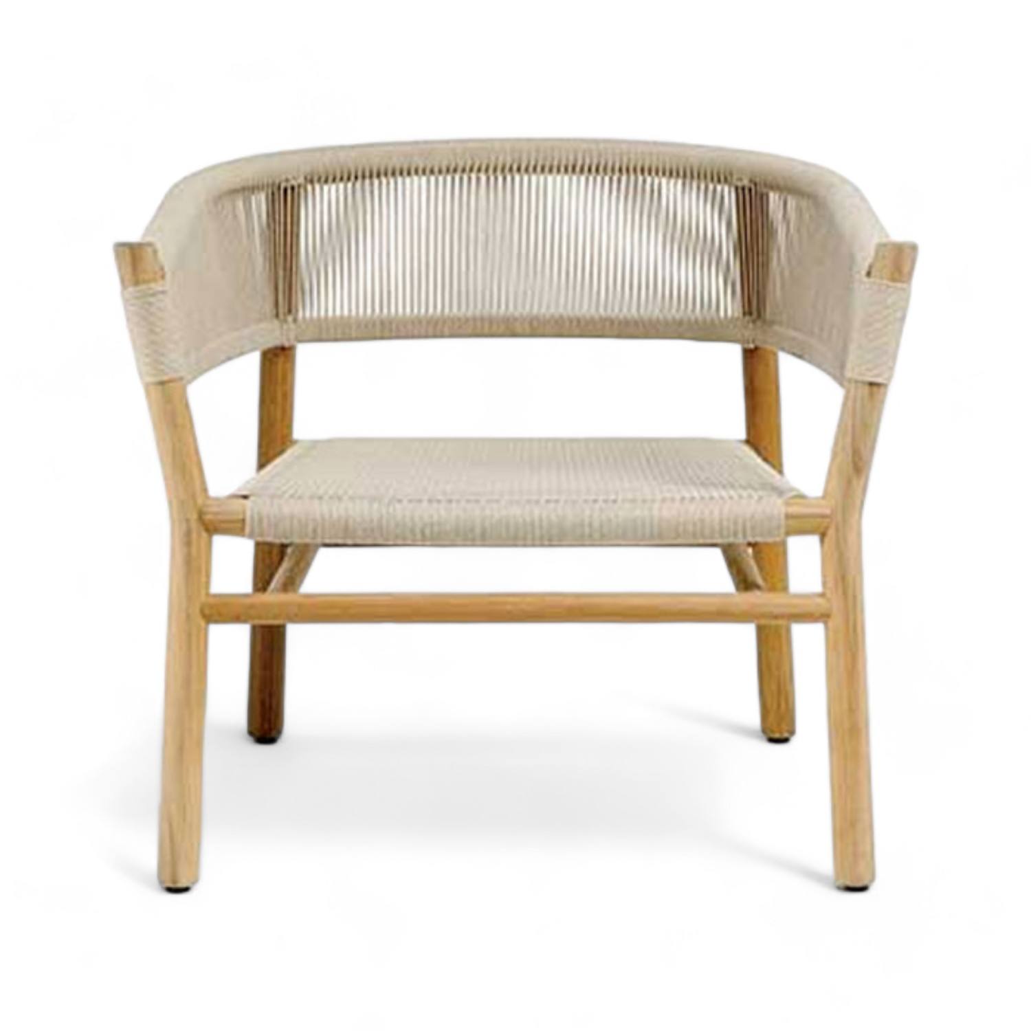 Unfinished Teak and Rop