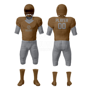 Nuevo Diseño de Uniforme de Fútbol Americano de Manga Corta, Servicio OEM, Venta Caliente, Ropa de Equipo para Hombre, Personalizado al por Mayor - Product Image 5