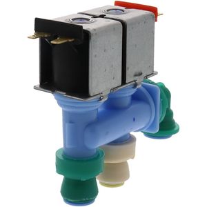 Válvula de Agua Doble Eléctrica de Plástico para Refrigerador W10873098-Nueva - Product Image 2