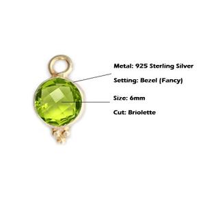 Colgante de bisel de Plata de Ley 925 con chapado en oro, bisel elegante de Cuarzo Rosa, joyería personalizada, fabricación de dijes, venta al por mayor, EDM a granel, ODM - Product Image 2