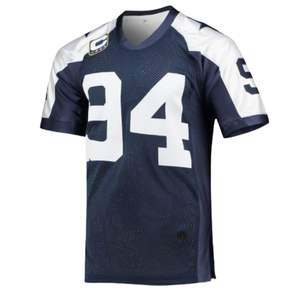 ชุดกีฬาอเมริกันฟุตบอลเสื้อฟุตบอลออกแบบได้ตามต้องการหมายเลขชื่อทีมพิมพ์ซับลิเมชัน - Product Image 3