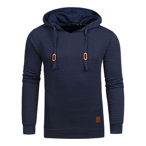 Nouveau Simple à manches longues sweats à capuche hommes mince Plaid sweat à capuche homme sweat manteau décontracté quotidien Fitness pull vêtements de sport S-4Xl - Product Image 6