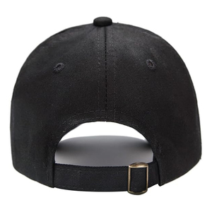 Gorra de Béisbol Deportiva Personalizada de 6 Paneles Bordada, 100% Algodón, Estilo Vaquero, Color Sólido Común, Unisex, Informal para Exteriores, con Detalles Metálicos - Product Image 2
