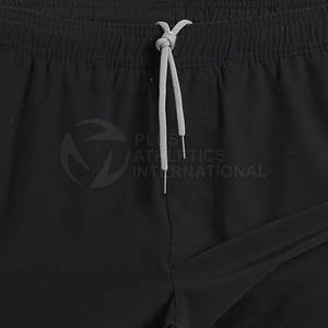 Pantalones cortos atléticos ligeros para hombre, precio al por mayor, pantalones cortos atléticos cómodos para hombre, pantalones cortos atléticos con cintura elástica para hombre - Product Image 2