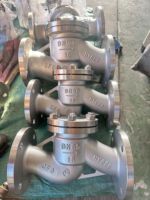 Válvula de Retención de Acero Inoxidable Industrial SS304 con Brida PN16 para Tuberías de Gas Natural, Petróleo, Agua y Vapor