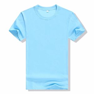 20 couleurs 200gsm Cvc coton grande taille S - 4XL impression personnalisée couleur unie T-shirt à manches courtes vierge pour hommes - Product Image 2